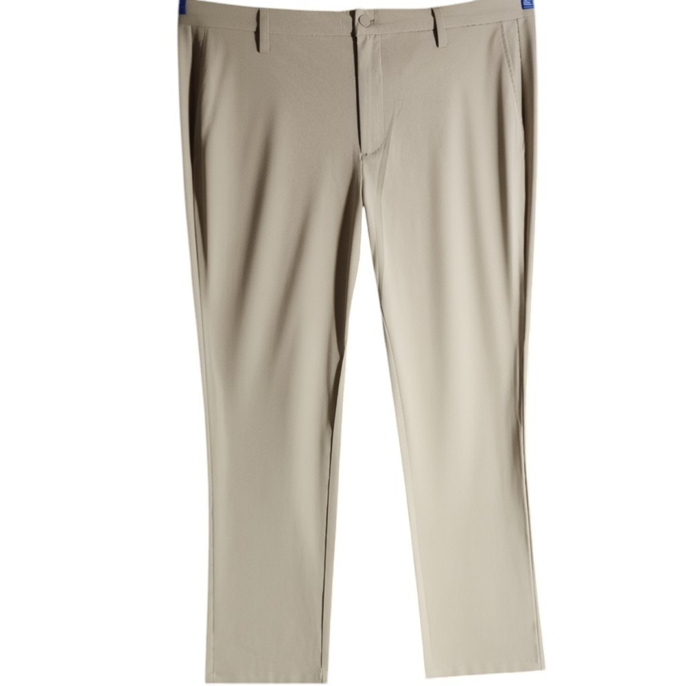 Dockers Mens 40x32 Slim Fit Performance Tech Chino Khaki Pants Beige Stretch NWT